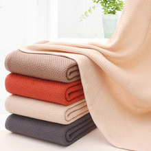 New Honeycomb Absorbent Bath Towels Cotton Thicken Jacquard Plain Bath Towel 70x140 High Quality Big Towel 2024 - buy cheap