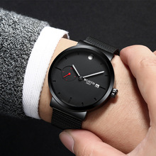 2019 New WLISTH Watch Men Top Brand Luxury Stainless Steel Wrist Watches For Men Male Clock Quartz Wristwatch Relogio Masculino 2024 - buy cheap