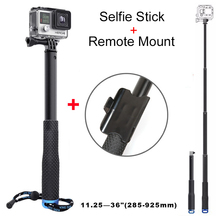 2015 new selfie monopod stick with Remote Mount for gopro hero 3 3+ 4 HD xiaomi yi sj 4000 5000 6000 7000 camera accessories 2024 - buy cheap