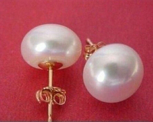 PERFECT 10-11 MM AAA+++ WHITE AKOYA PEARLS EARRING Lovely Fine Nobility Lady's Women's Earrings 2024 - buy cheap