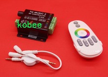 DC12V 24V RGB LED Remote Controller RF Music Audio control 18A 3 Channel TQ Music 2 for SMD 3528 5050 5630 Led Strip Light 2024 - buy cheap