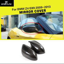 Carbon Fiber Car Side Rearview Mirror Covers Add On Style Caps for BMW Z4 E89 20i 28i 35i 30i 2009 - 2013 2024 - buy cheap