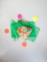 Sacos de presente verde de grama 20x30cm, sacos de festa para mulheres, bolsa de cordão de gramado, para exibição de joias, acessórios diy, 3000 peças 2024 - compre barato