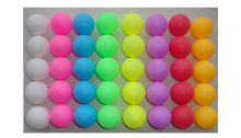 8 different color game ball 50 pcs Table Tennis Balls PingPong Balls  Balls For Lottery Activity 2024 - buy cheap