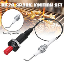 Universal 30cm Piezo Spark Ignition Set for Heater Radiator Gas Grill Cooker BBQ E2S 2024 - buy cheap
