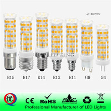 Full NEW LED lamp G9 G4 E14 7W 9W 12W 18W 20W 25W SMD 2835 Corn Bulb 220V Chandelier LEDs Candle light Spotlight 2024 - buy cheap