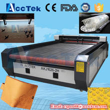 Cheap 60W 80W co2 laser machine AKJ1626 cnc laser engraver auto-feeding leather laser engraving machine price 2024 - buy cheap