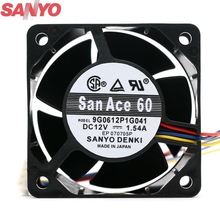 Ventilador de refrigeración potente para Sanyo 9G0612P1G041, 6038, 6cm, 12V, 1.54A, pwm, 11800rpm, 65CFM 2024 - compra barato