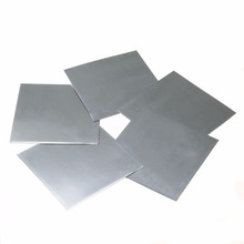 5pcs Bluish-White Metal Zinc Plate High Purity Pure Zinc Sheet Plate 140x140x0.2mm For Science Lab 2024 - buy cheap