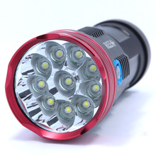 16000 lumens 10T6 LED flashlamp 10 x  XM-L T6 LED Flashlight Torch Lamp Light Lantern 2024 - buy cheap