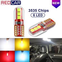 2Pcs T10 Led Bulb W5W WY5W 168 194 6SMD 3535 Car Interior Light Turn Side Dome Reading Lamp License Plate Light Auto Marker Lamp 2024 - buy cheap