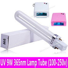 Buy 3 Get 10% Off: 9W Replaceable UV Lamp Tube Bulb Lampe for 9w 36w uv Gel Curing Machine UV-9W 365nm Lamparas Gel Polish Dryer 2024 - buy cheap