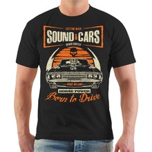 T-Shirt Sound Cars Horse Power Custom Turbo Tuning Auto Mechaniker Werkstatt 2019 Newest Letter Print Cartoon Crazy T Shirts 2024 - buy cheap