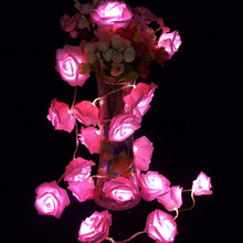 Lamp Night Light  2M20 LED String Lights Flower Fairy Holiday Lava Lamp for Wedding Garden Party Christmas Decoration Nightlight 2024 - buy cheap