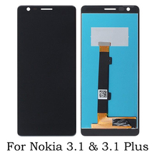 Для Nokia 3,1 ЖК-дисплей сенсорный экран дигитайзер сборка экран дисплей для Nokia 3,1 Plus Замена ЖК + набор инструментов 2024 - купить недорого