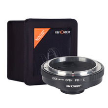 K & F Concept-anillo adaptador de lente para objetivos Canon FD A Adaptador de cámara de montaje C 2024 - compra barato