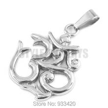 Wholesale Om Symbol, Buddhism, Zen Art Pendant Stainless Steel Jewelry India Om Yoga Motor Biker Pendant SWP0313B 2024 - buy cheap