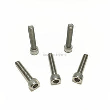 Tornillo de cabeza hexagonal de acero inoxidable 304, rosca métrica M4 x 35 DIN912, 50 piezas, M4 x 35mm 2024 - compra barato