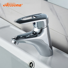 Accoona Classic Basin Faucet Cold and Hot Water Mixer Single Handle Bathroom Basin Faucets Bath Deck Mounted Chrome Faucet A9011 2024 - buy cheap