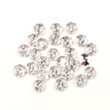 100Pcs Silver Pearl Acrylic Flower Sewing Buttons For Clothes Scrapbooking Decorative Botones Handicraft DIY Sewing Accessories 2024 - buy cheap