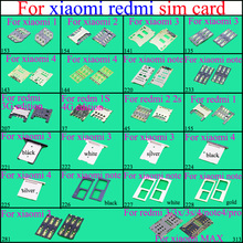 YuXi Brand New Sim card Socket reader holder tray slot adapter connector for Xiaomi 1 2 3 M3 4 note MAX for redmi 2 2s 4 3x 3s 2024 - buy cheap