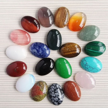 Free shipping 20pcs/lot 25*18mm Mixed Natural stone Oval CAB CABOCHON teardrop Wholesale opal/Powder/Tiger eye stone beads 2024 - buy cheap