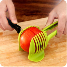 Cortador de cozinha criativo abs ferramentas, de limão, tomates, ovos, frutas e legumes, triturador de mão redondo, multi-função, clipe de comida