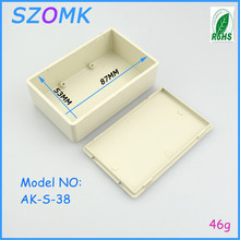 2 piece a lot, abs plastic housing instrument case for electronics 92x58x31mm plastic junction box 2024 - buy cheap