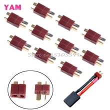 10Pairs 20Pcs T Plug Male & Female Deans Connectors Style For RC LiPo Battery G08 Whosale&DropShip 2024 - buy cheap