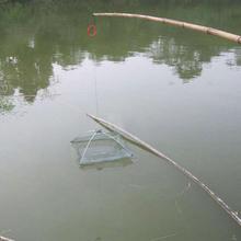 Зеленый Рыбалка клетка рыболовная сеть рыбы мешок рыболовные снасти креветки чистая практические прочный Портативный 2024 - купить недорого