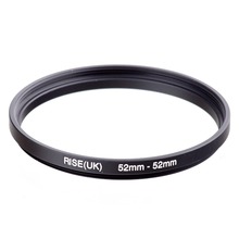 RISE(UK) 52mm-52mm 52-52 mm 52 to 52 Extend ring Ring Filter Adapter black 2024 - buy cheap