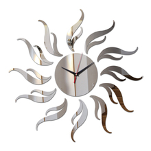 Venda quente acrílico relógio de parede decoração da casa 3d espelho relógios de parede design moderno cofre digital diy adesivo relógio de quartzo 2024 - compre barato