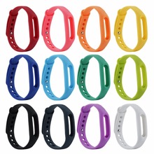 2022 Xiaomi mi band 2 Wrist Strap Belt Silicone Colorful Wristband for Mi Band 2 Smart Bracelet for  MiBand 2 Screen Protector 2024 - buy cheap