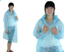 Disposable Raincoat Adult Emergency Waterproof Hood Poncho Travel Camping Must Rain Coat Unisex 05PU 2024 - buy cheap