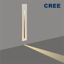 3W Recessed Led Stair Light AC85-265V Indoor Corner Wall lights Step Decoration Lamp Hallway staircase Lamps With CREE Chip 2024 - buy cheap