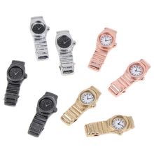 Reloj en miniatura a escala 1:12, accesorio de varios colores para Decoración de casa de muñecas, minimuebles de juguete, 1/4 unids/lote 2024 - compra barato