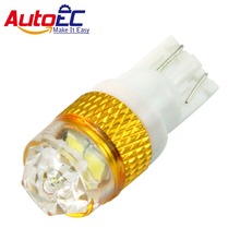 AutoEC 10x T10 W5W 194 168 2 LED 5630SMD with lens auto wedge bulb car License Plate Lights reading lamp DC12V white #LB133 2024 - buy cheap