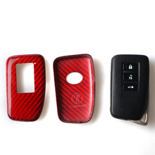 DEE Carbon Fiber Key Cover Car Key Case Shell Key Cover Key Bag For Lexus CT IS ES GS RX GX LX ES250 240 300/RX 270 350 450 2024 - buy cheap