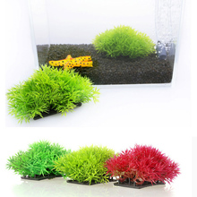 Aquarium Fish Tank Plastic Artificial Water Grass Lawn Weeds Ornament Aquatic Simulation Plant Decoration Landscape Accessories 2024 - buy cheap