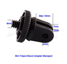 20PCS New Arrival! Mini Tripod Mount Adapter Monopod for Gopro Hero 3+ 3 2 1 Camera ST-60 2024 - buy cheap
