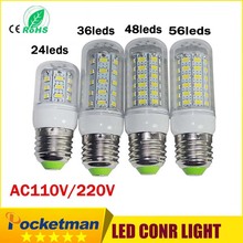 LED Bulb Lamp E27 E14 110/220V SMD5730 48/69Leds Light Bulbs Lampada LED Diode Lamps Energy Saving Light for Home Dropship zk40 2024 - buy cheap