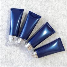 100 pcs Free Shipping 100 ml Empty Royal blue Plastic Tube Bottles Empty Cosmetic Containers packing empty bottle 2024 - buy cheap