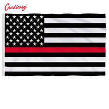 90 x 150cm     American red and black stripes flag American flag star stripe home decoration souvenir      NN117 2024 - buy cheap