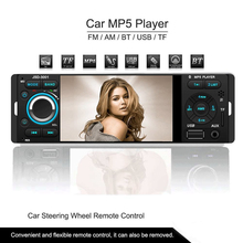 50W*4 4.1'' DIN Car MP5 Video Player Bluetooth Car Radio Stereo USB/TF/AUX FM MP5 Player with Remote control 2024 - buy cheap