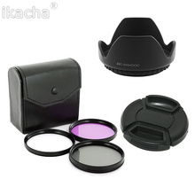 49mm 52mm 55mm 58mm 62mm 67mm 72mm Uv Filter FLD CPL Lens Set Lens Hood for Canon EOS for Nikon D7100 5200 D5300 D3300 Camera 2024 - buy cheap