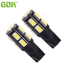 Светодиодсветодиодный лампы T10 LED W5W 12smd 100, 5730 шт., светильник лампы 194 168, габаритные, для чтения, номерного знака, лампы для внутреннего освещения, ламсветильник s 12 в 6000k 2024 - купить недорого