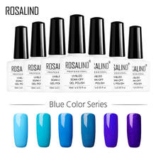 ROSALIND Gel 1S 10ml Blue Color Series Gel lacquer Sock Off vernis semi permanant UV LED Gel Nail Polish Manicure Nail Art 2024 - buy cheap
