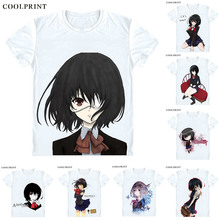 Misaki Mei T Shirt Another Anaza Mystery Horror Yukito Ayatsuji Men Casual TShirt Premium T-Shirt Printed Short Sleeve Shirts 2024 - buy cheap