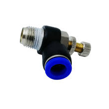SL8-02 Pneumatic Flow Controller fitting joint Hose Tube Male Gas Airflow Limit Valve Quick Fitting 2024 - buy cheap