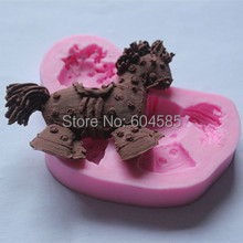 Pony soap mold kitchen baking chocolate fondant cake mould soap mold 2024 - buy cheap